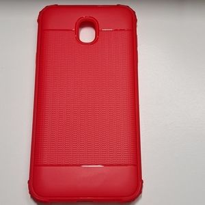4 cases for samsung galaxy J7 2018 color red new